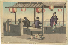 東京名所図　愛宕山の図　Pictures of Famous Places in Tokyo / View from Mt. Atago