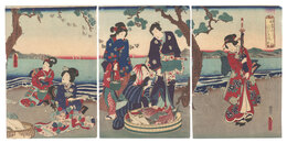 俤けんじ　江戸の風景　Traces of Genji / View of Edo