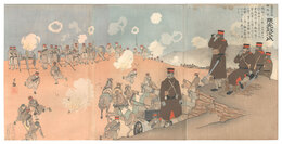 近衛砲兵大佐連隊長隈元政次氏　The Imperial Artillery Colonel and Commander Kumamoto Masaji