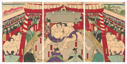 相撲絵　Sumo-e