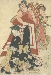 芝居絵　Scene from a Kabuki Play