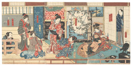 仮名??娘復讐　Kabuki Play: Kana Kyodai Musume no Adauchi