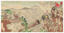 大嶋少将成観ヲ破ル之図　Major General Oshima Defeating the Enemy at Seonghwan