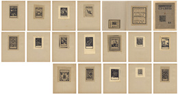 蔵書票集 EX-LIBRIS　Exlibris Collection