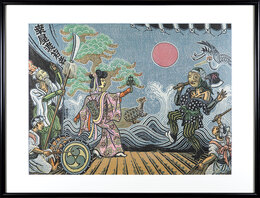 番楽（阿仁町郷土芸能）　Bangaku (Ani-machi local performances)