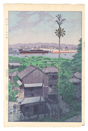 横浜港－谷戸坂　Yatozaka Slope at Yokohama Port