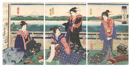 横浜五十鈴楼之図　The Isuzu-ro in Yokohama