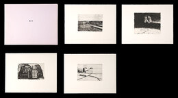 銅版画集　境川　The Sakai River