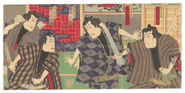 盲長屋梅加賀鳶　Kabuki Play: Mekura Nagaya Ume no Kagatobi