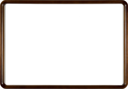 浮世絵額（茶） 一枚物用　Ukiyo-e frame (Brown)