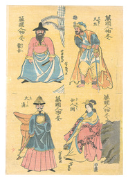 万国人物尽　Collection of People from Various Countries