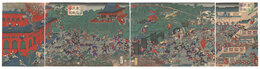 東名大戦争図　Great Battle of Tomei