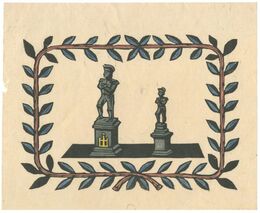 ナポレオン銅像置物（二）　SCULPTURE NAPOLEON FIGURE (II)