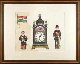 時計と人形　Clock and Dolls