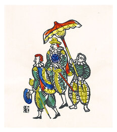 カピタン図A　Captains A