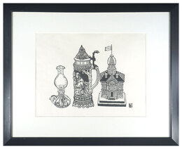 麦酒杯等の静物　Beer Jug and Others