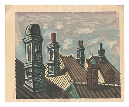 長崎風景（仮題）　View of Nagasaki (tentative title)