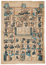 役者双六（仮題）　Actors Sugoroku (tentative title)