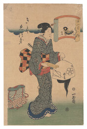 十二月ノ内　きく見つき　Twelve Months / The Ninth Month