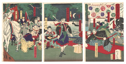 箱館五凌閣之降伏　The Surrender at Fort Goryokaku in Hakodate