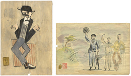 自筆画　Painting