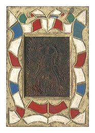 革絵　Leather painting