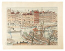 世界風景及風俗版画　第一輯 拾枚組の七　和蘭、アムステルダム　Prints of Views and Customs around the World, Volume 1 / No. 7 of 10: Amsterdam, the Netherlands