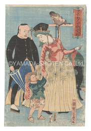 アメリカ人子供愛図　American Woman and Her Child