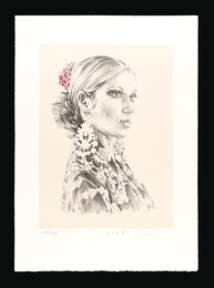 フラメンコの女　A Flamenco Dancer