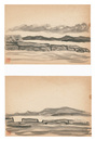 自筆画　釧路風景　Views of Kushiro