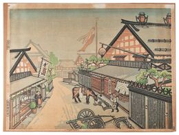 五月の街　Town in May