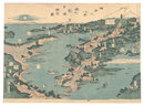 西湖之八景武之金沢模写図　Eight Views of Saiko: Copy of Kanazawa in Musashi Province