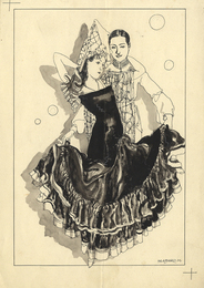 自筆画稿　Sketch