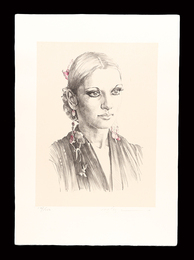 フラメンコの女　A Flamenco Dancer