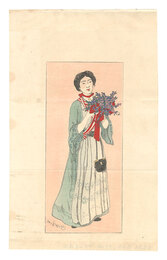 木版口絵　Kuchi-e Print