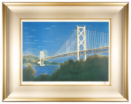 白い橋　因島大橋　White Bridge, the Innoshima Ohashi Bridge