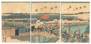 源頼朝公富士ノ狩場行列ノ図　The Proccesion of Lord Minamoto Yoritomo on the Way to the Hunting Grounds at Mount Fuji