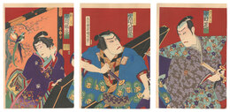 芝居絵　Scene from a Kabuki Play