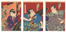 芝居絵　Scene from a Kabuki Play
