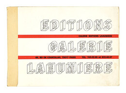 （仏）GALERIE EDITIONS LAHUMIERE