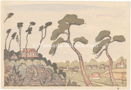 作品（郊外小景）　Suburban Scene