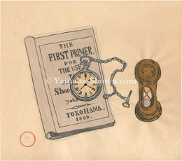 本・時計・砂時計　Book, Watch and Hourglass