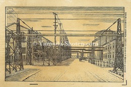 秋田石油化学株式会社　秋田製造所　工場図其壱　Akita Petrochemical co.ltd, Manufacturing Site