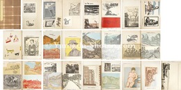 版画雑誌『ゆうかり』切抜貼込帖　Prints Collection of Eucalyptus magazine