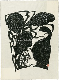 鳥と薄（仮題）　A Bird and Silver Grass (tentative title)