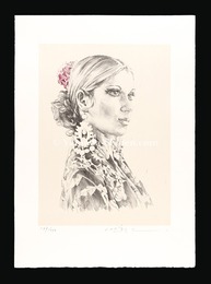 フラメンコの女　A Flamenco Dancer