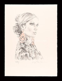 フラメンコの女　A Flamenco Dancer