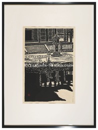 平等院池畔　Pond in Byodo-in