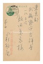 自筆葉書　Postcard