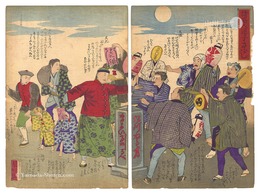 諸商人迷子さがし　Merchants Looking for the Lost Children's Parents